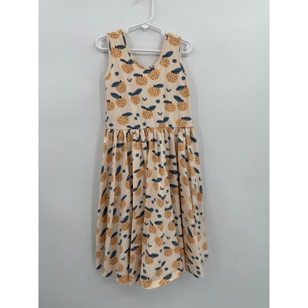 Alice + Ames Tank Ballet Dress Fruity Harvest Peach Print Size 10